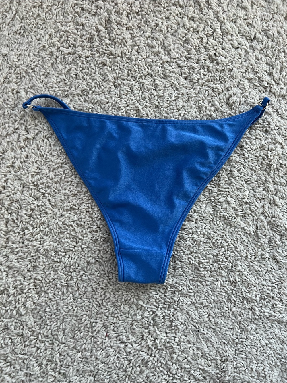 Dynamite Blue Triangle Bikini Set – Size Small - Picture 8 of 8